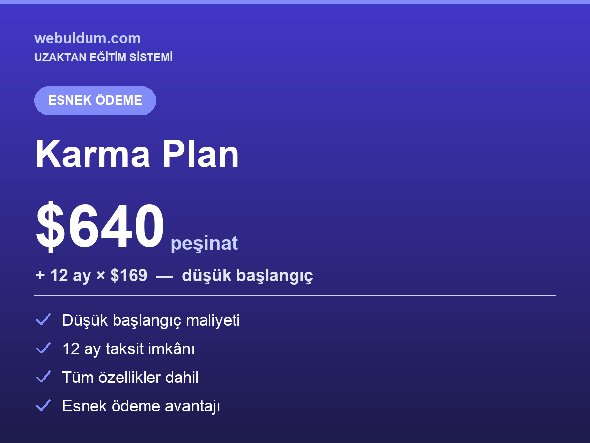 Karma Plan